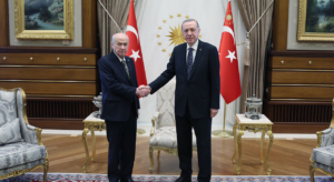 Cumhurbaşkanı Erdoğan, Bahçeli’yi kabul etti