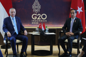 Cumhurbaşkanı Erdoğan, Endonezya Devlet Başkanı ile görüştü