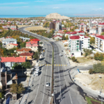 Van'da 30 metre genişliğindeki Hatuniye Caddesi açıldı