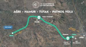 Ağrı Hamur-Tutak-Patnos Devlet Yolu açıldı