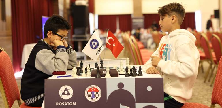 Rosatom Mersin Bölge Satranç Turnuvası’nda şampiyonlar belli oldu