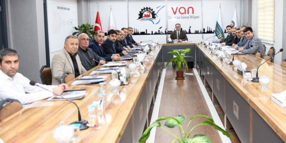 Van OSB 2022 yılı son toplantısı yapıldı
