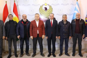 GAP Gazeteciler Birliği'nden Iraklı Bakan Maruf'a ziyaret