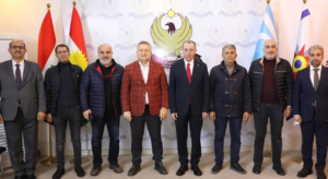 GAP Gazeteciler Birliği'nden Iraklı Bakan Maruf'a ziyaret