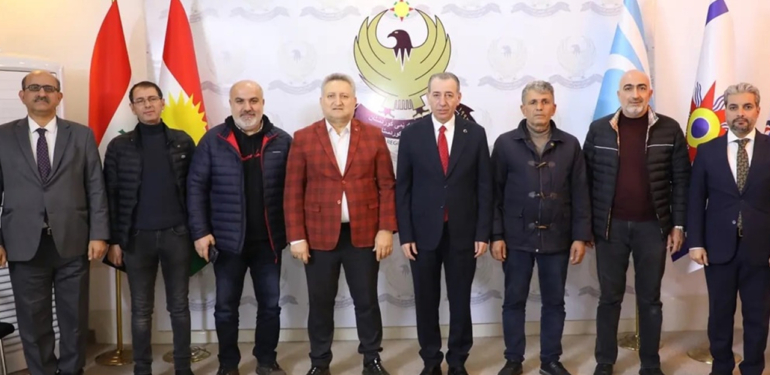 GAP Gazeteciler Birliği'nden Iraklı Bakan Maruf'a ziyaret