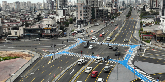 Mersin’e nefes aldıracak 4. kanalize kavşağı açıldı