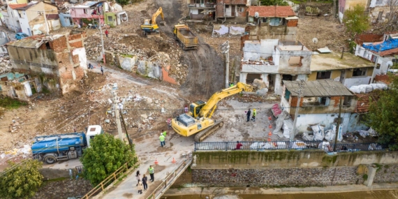 EXPO alanında yıkımlar başladı