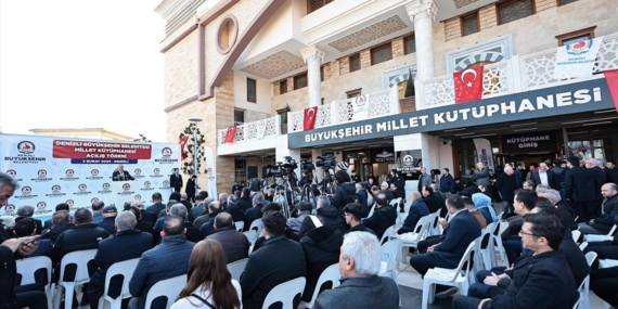 Denizli Büyükşehir Millet Kütüphanesi Açıldı