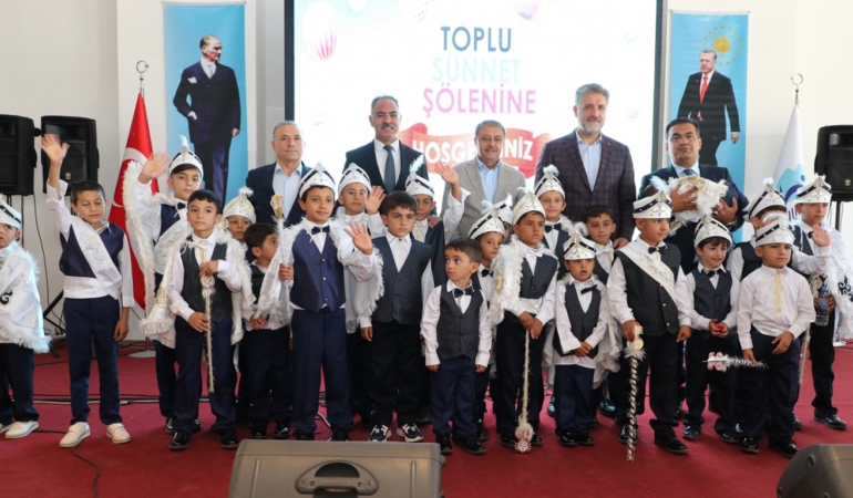 Eyyübiye'de toplu sünnet şöleni